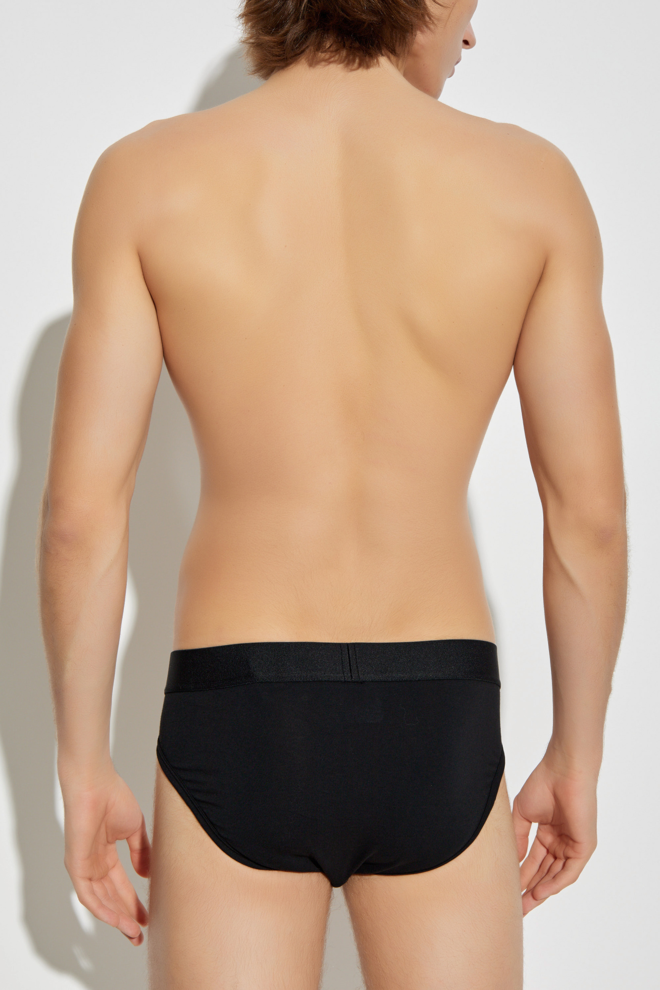 Black Briefs with logo Dsquared2 - Vitkac GB